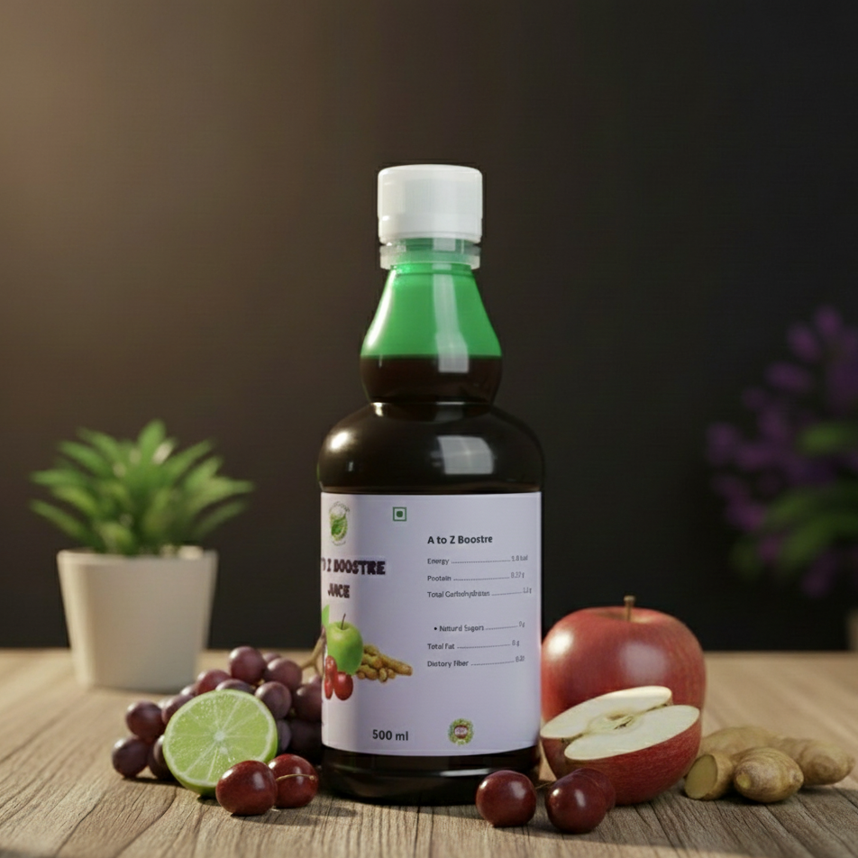 A 2 Z BOOSTRE JUICE | 100% VEGETERIAN