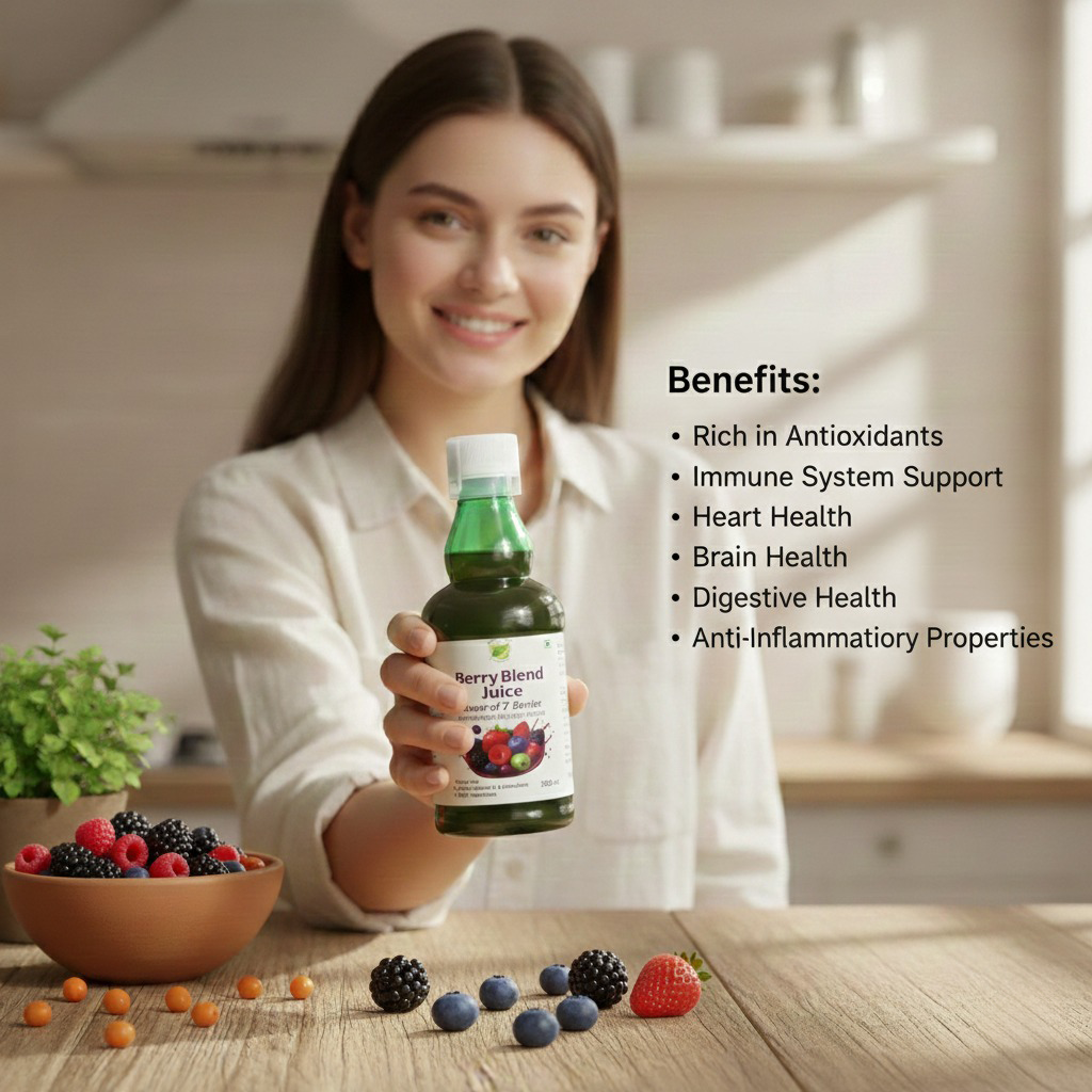 BERRY BLEND JUICE | 100% VEGETERIAN