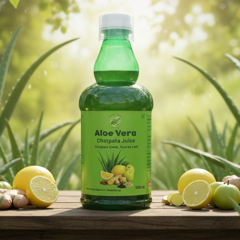 ALOE VERA CHATPATA JUICE  | 100% VEGETERIAN