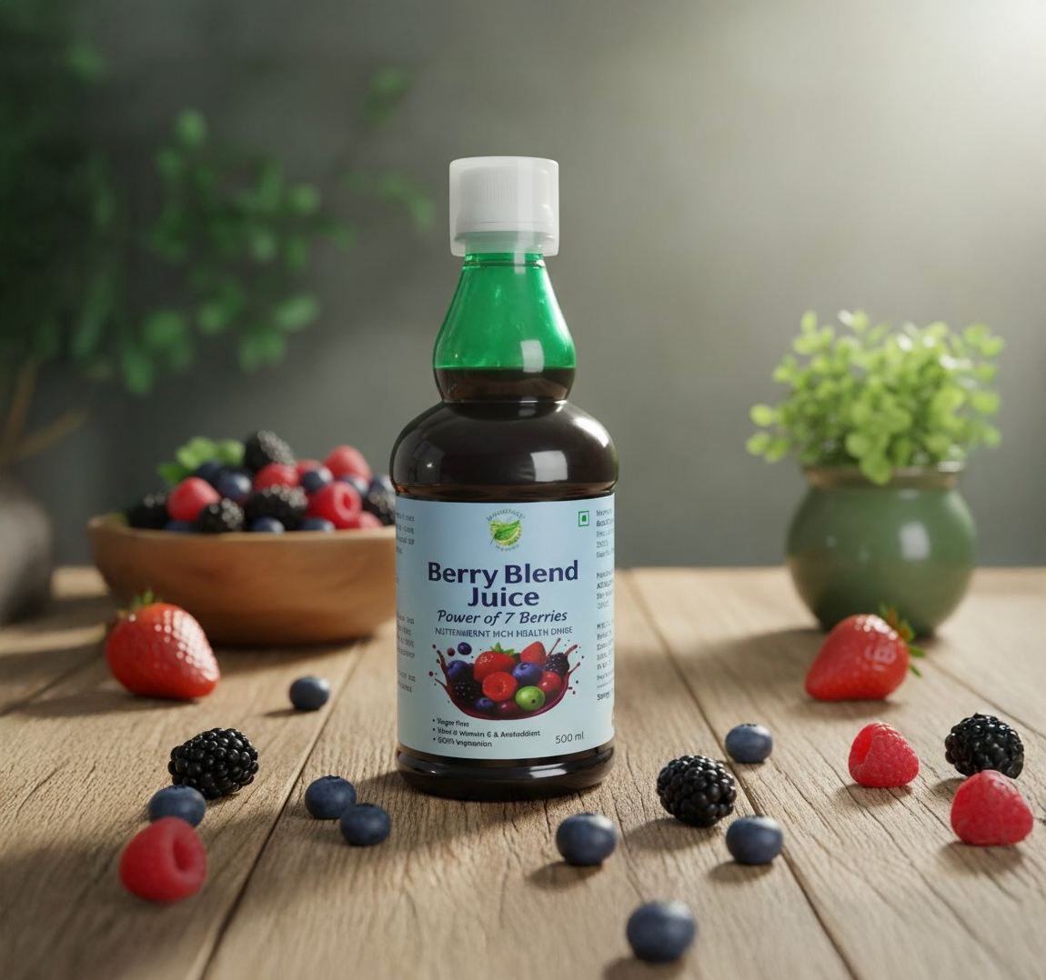 BERRY BLEND JUICE | 100% VEGETERIAN